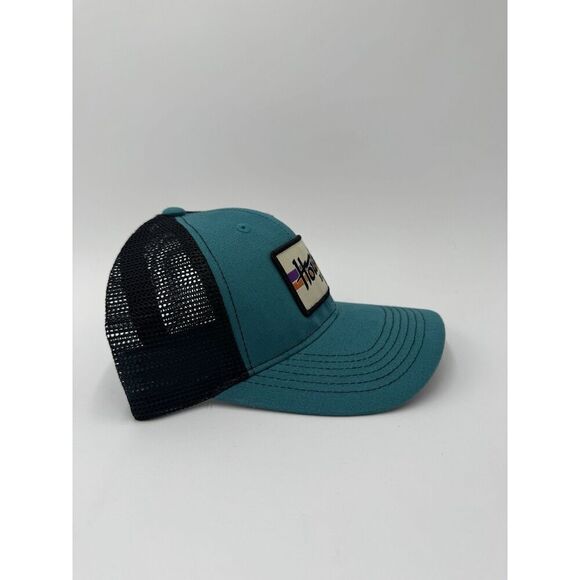 Howler Bros Hat Cap Snapback Trucker Electric Stripe Dark Teal Black NWT NEW - Picture 3 of 9